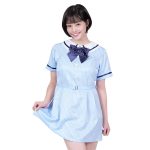 雲の下の坂制服ワンピ（KA0304BL）