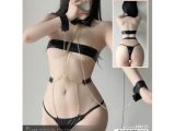 プチアブノーマル 超極小黒ビキニ